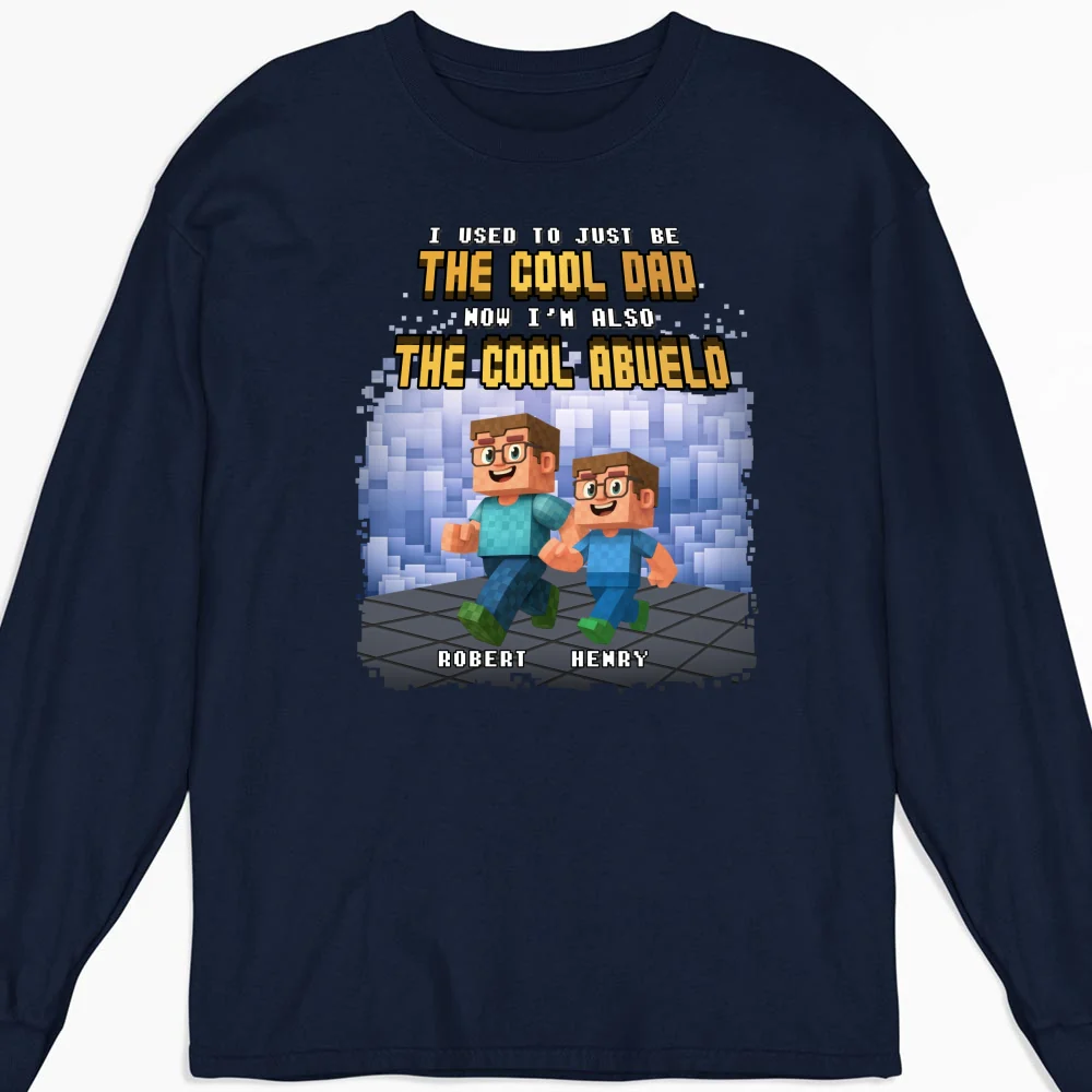 From Dad To Cool Grandpa - Personalized Custom Shirt - Image 12