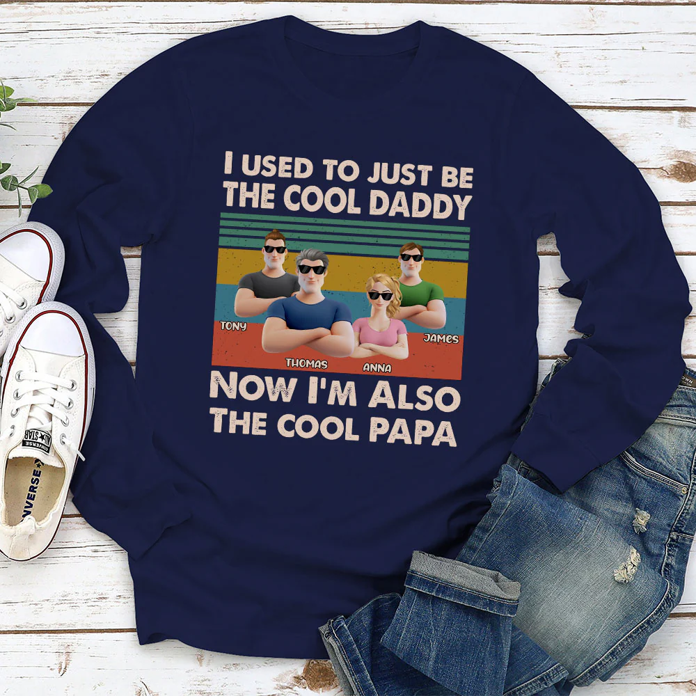 From Dad To Grandpa With Love - Personalized Custom Shirt - Image 10