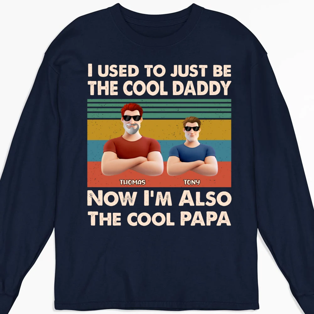 From Dad To Grandpa With Love - Personalized Custom Shirt - Image 17