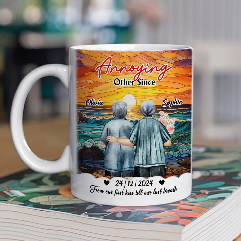 From Our First Kiss - Personalized Custom Coffee Mug - Image 10