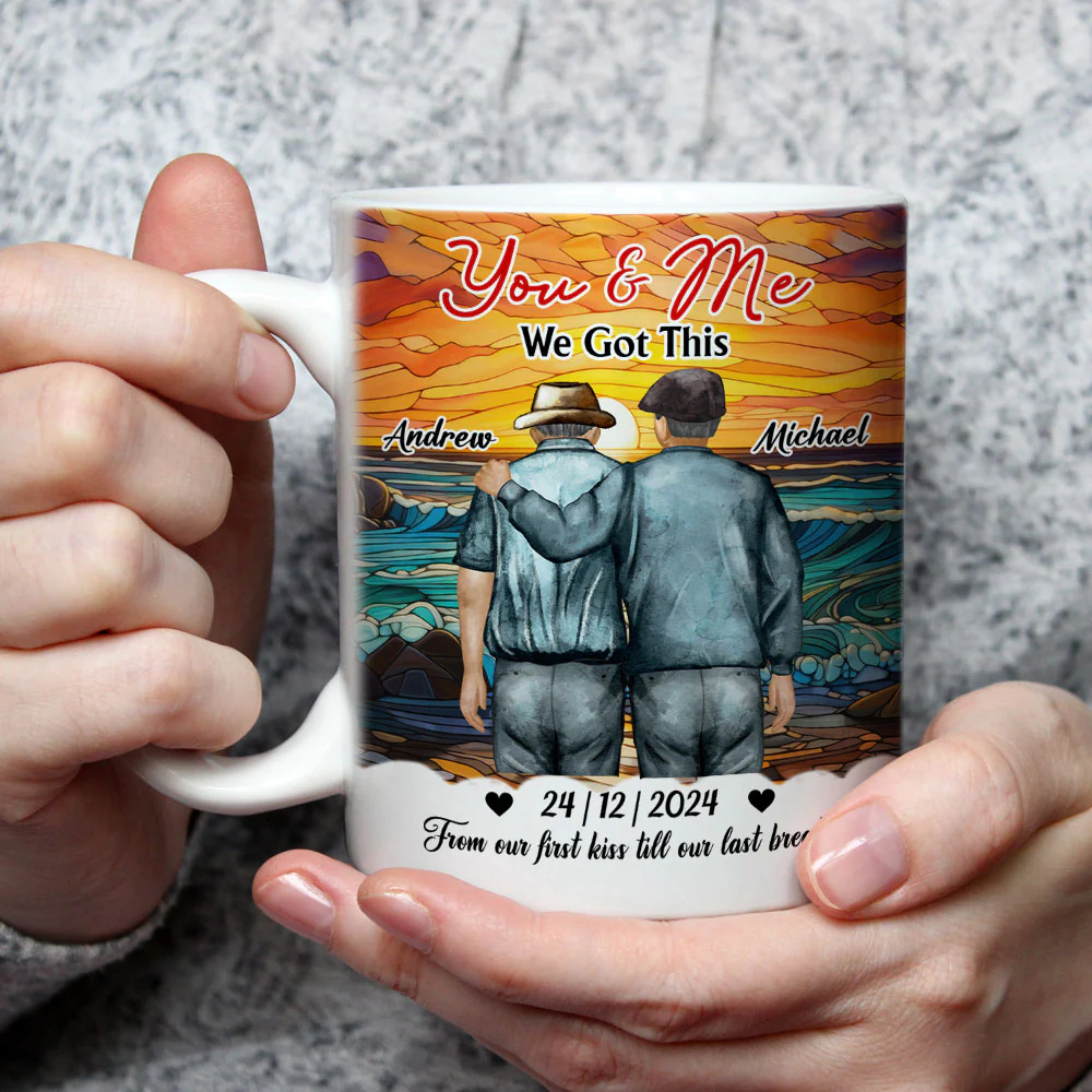 From Our First Kiss - Personalized Custom Coffee Mug - Image 11