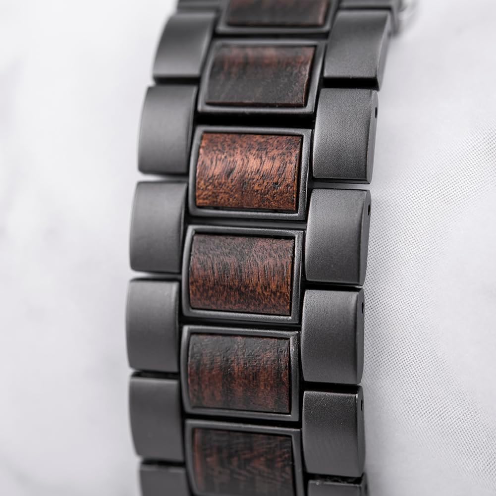 From Our First Kiss Till Our Last Breath - Personalized Engraved Wooden Watches GQ026 - Image 7