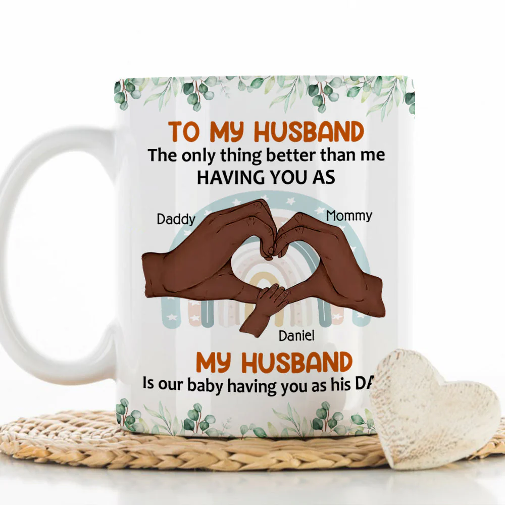 From Wife To Husband Version 2 - Personalized Custom Coffee Mug - Image 5