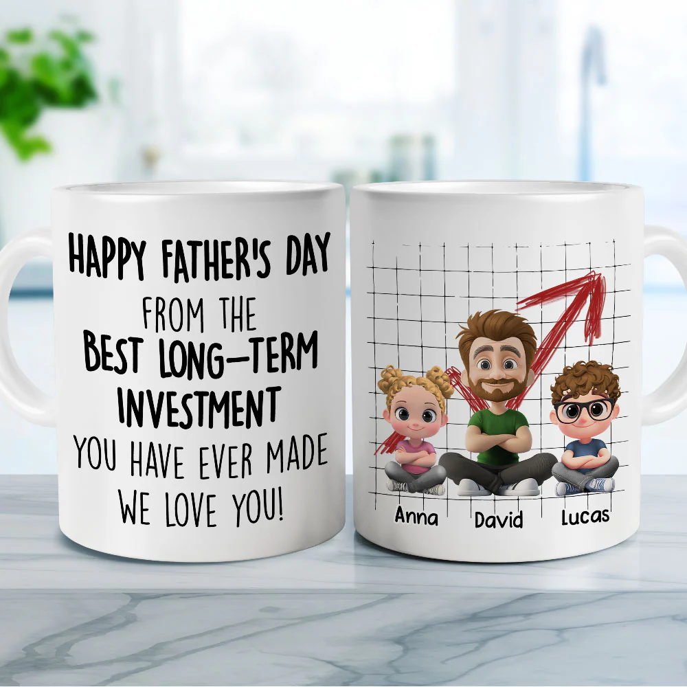 From Your Best Investment - Personalized Custom Coffee Mug - Image 3