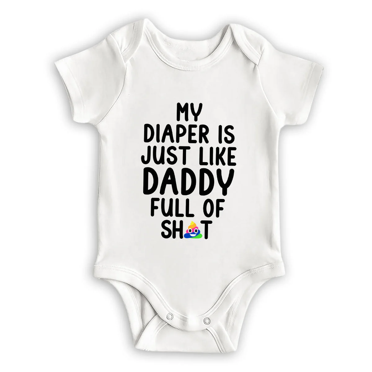 Full Of Sh!t - Personalized Custom Baby Onesie