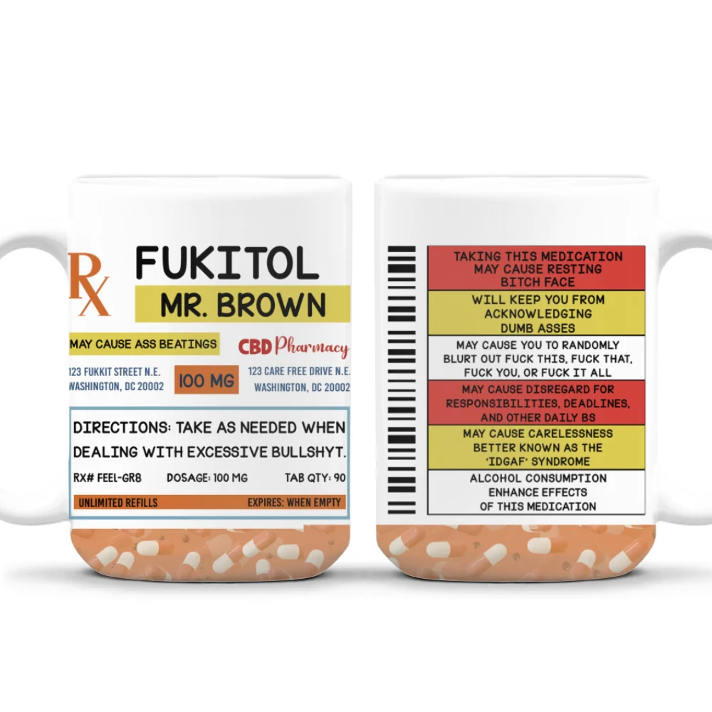 Funny Gift For Friends Coworkers - Personalized Custom Coffee Mug - Image 7