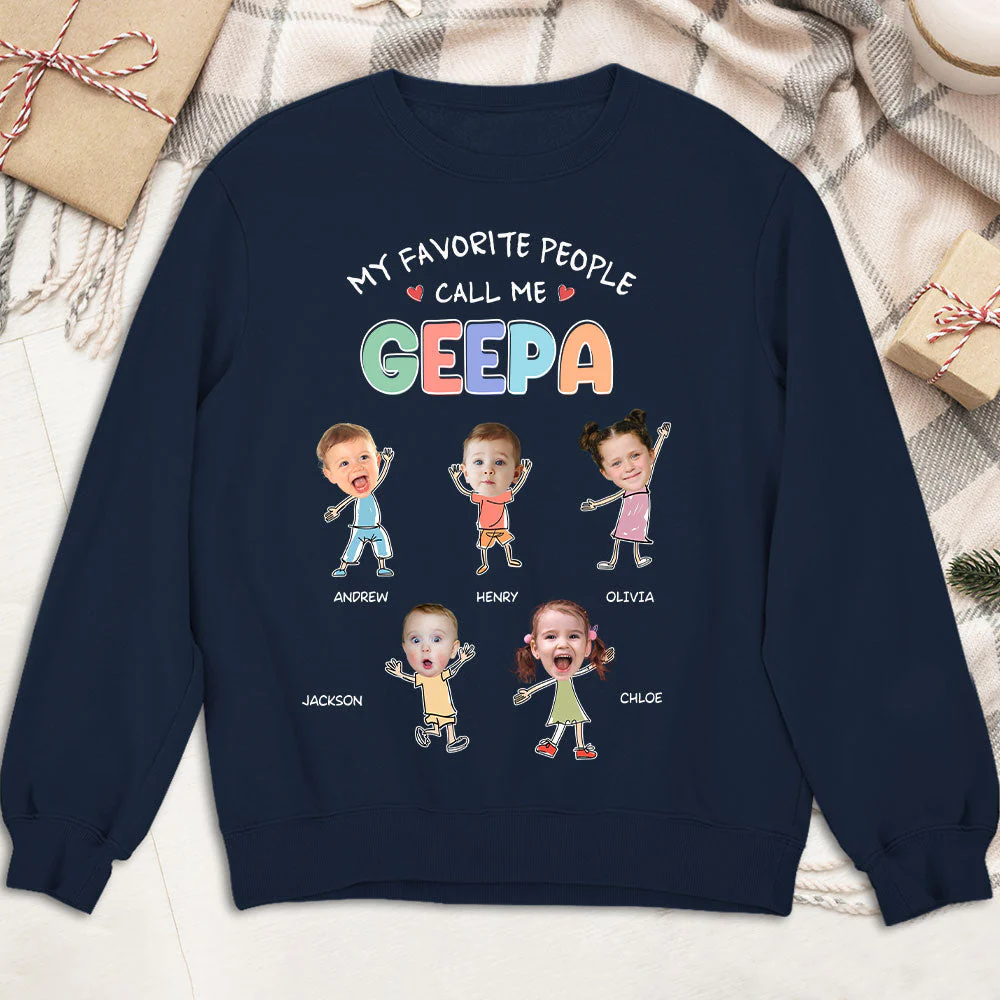 Funny Grandpa - Personalized Custom Shirt - Image 9