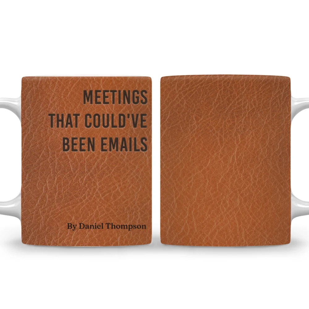 Funny Sarcastic Status - Personalized Custom Coffee Mug - Image 8