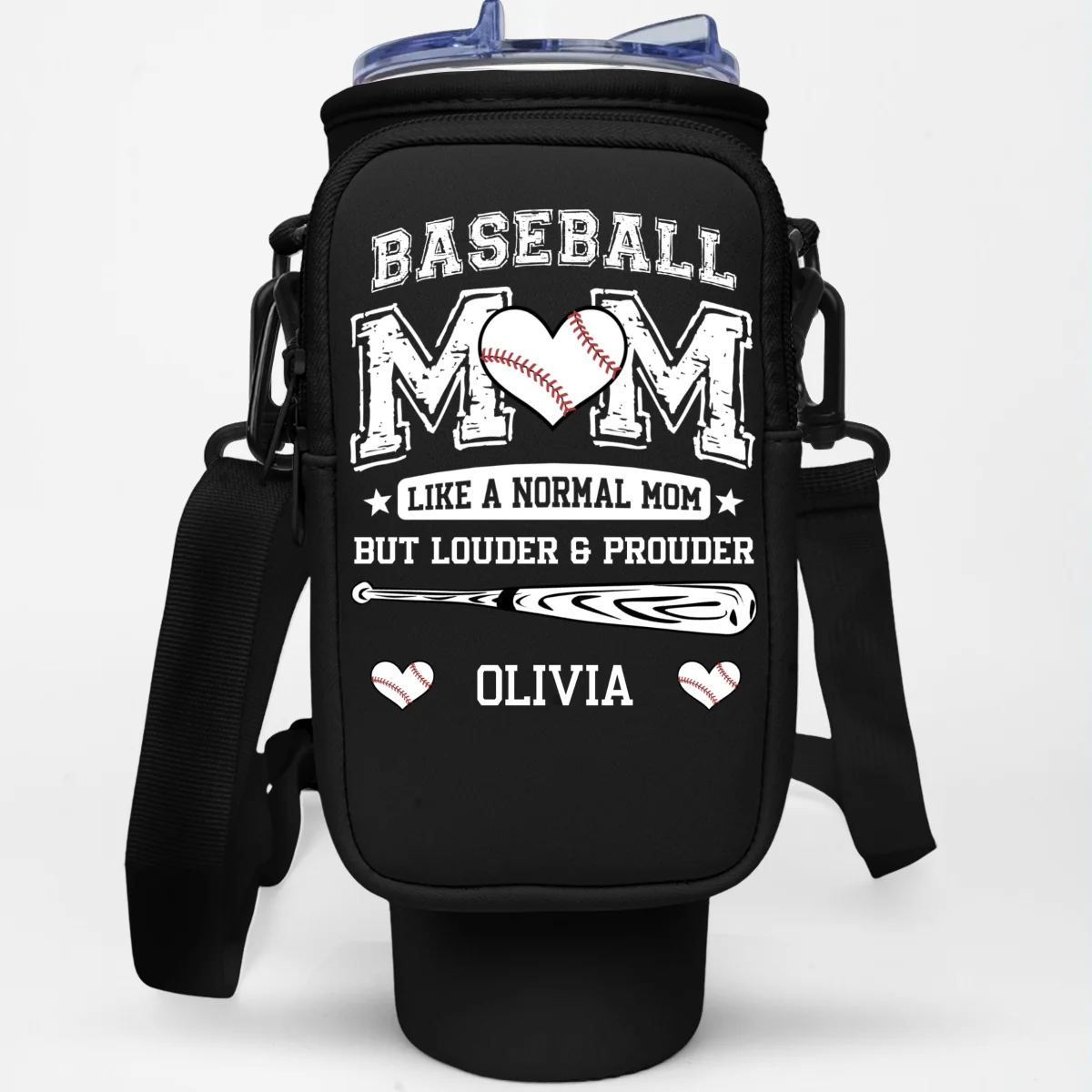 Game Day Is My Therapy - Personalized Custom Water Bottle Carrier Bag - Image 12
