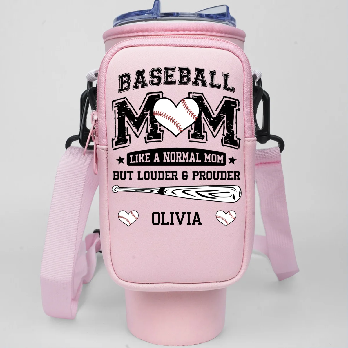 Game Day Is My Therapy - Personalized Custom Water Bottle Carrier Bag - Image 13