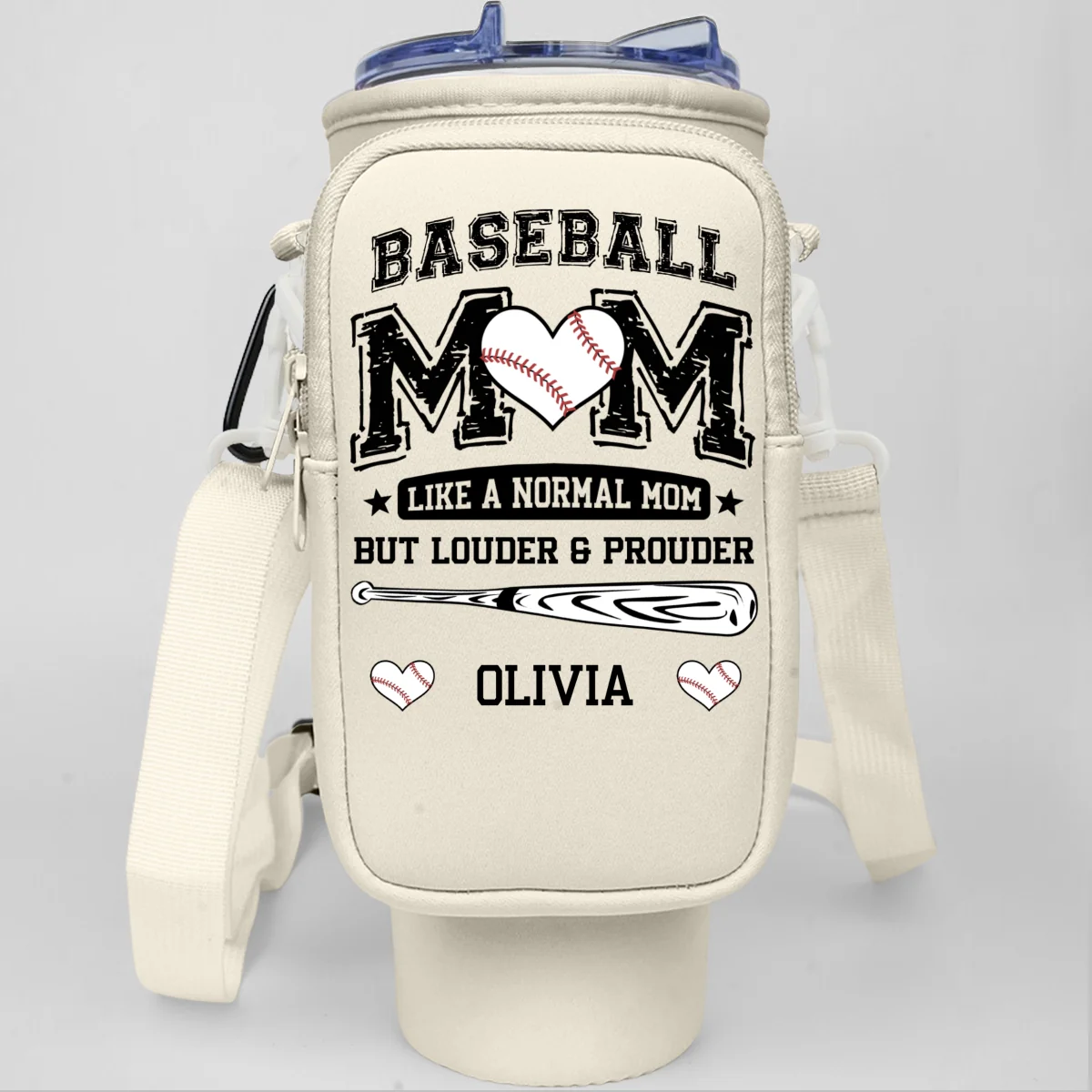 Game Day Is My Therapy - Personalized Custom Water Bottle Carrier Bag - Image 14