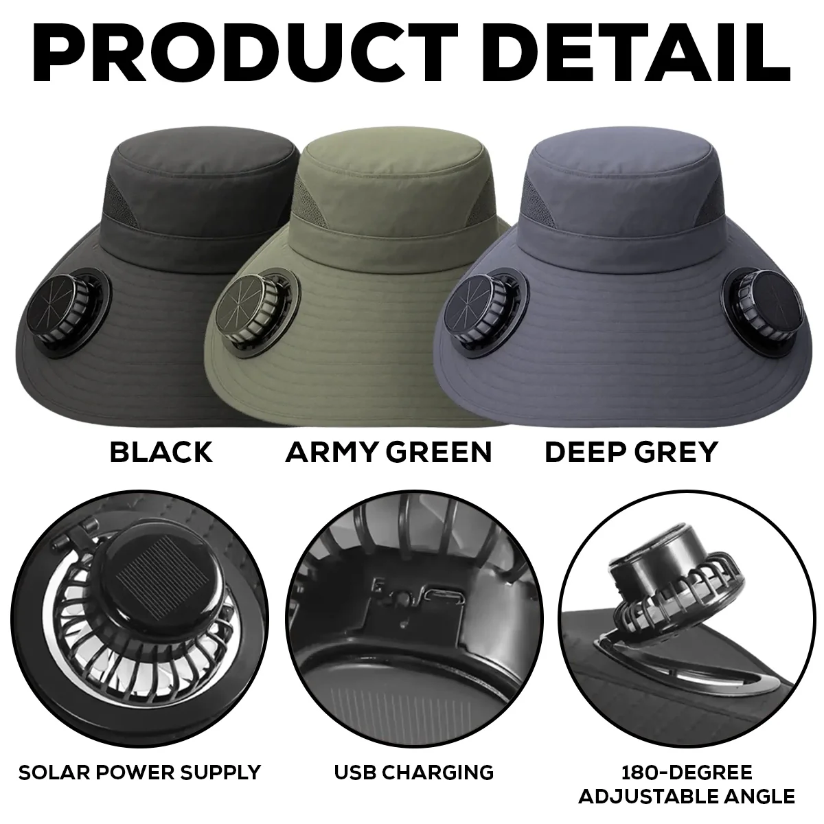 Garden Hair Do Not Care - Personalized Custom Solar Fan Hat - Image 6