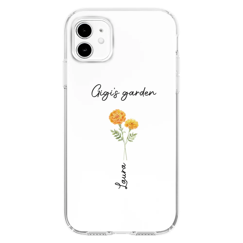 Garden Of Grandma With Birth Month Flowers - Personalized Custom Phone Case - Image 11
