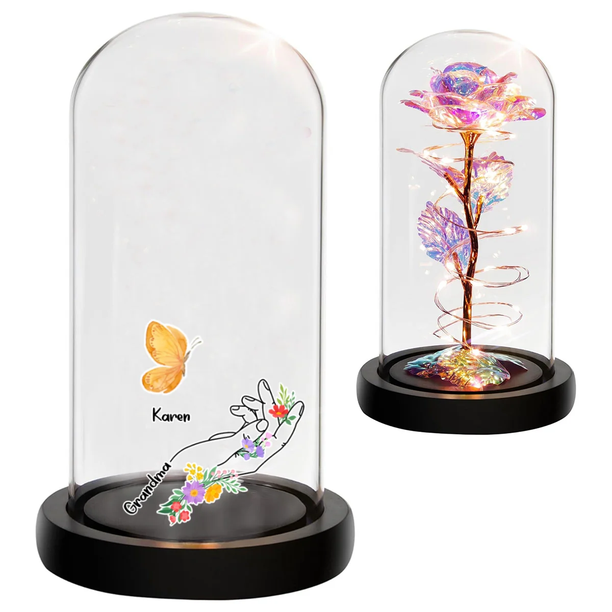 Garden Of Love - Personalized Custom Sparkly Rose - Image 7