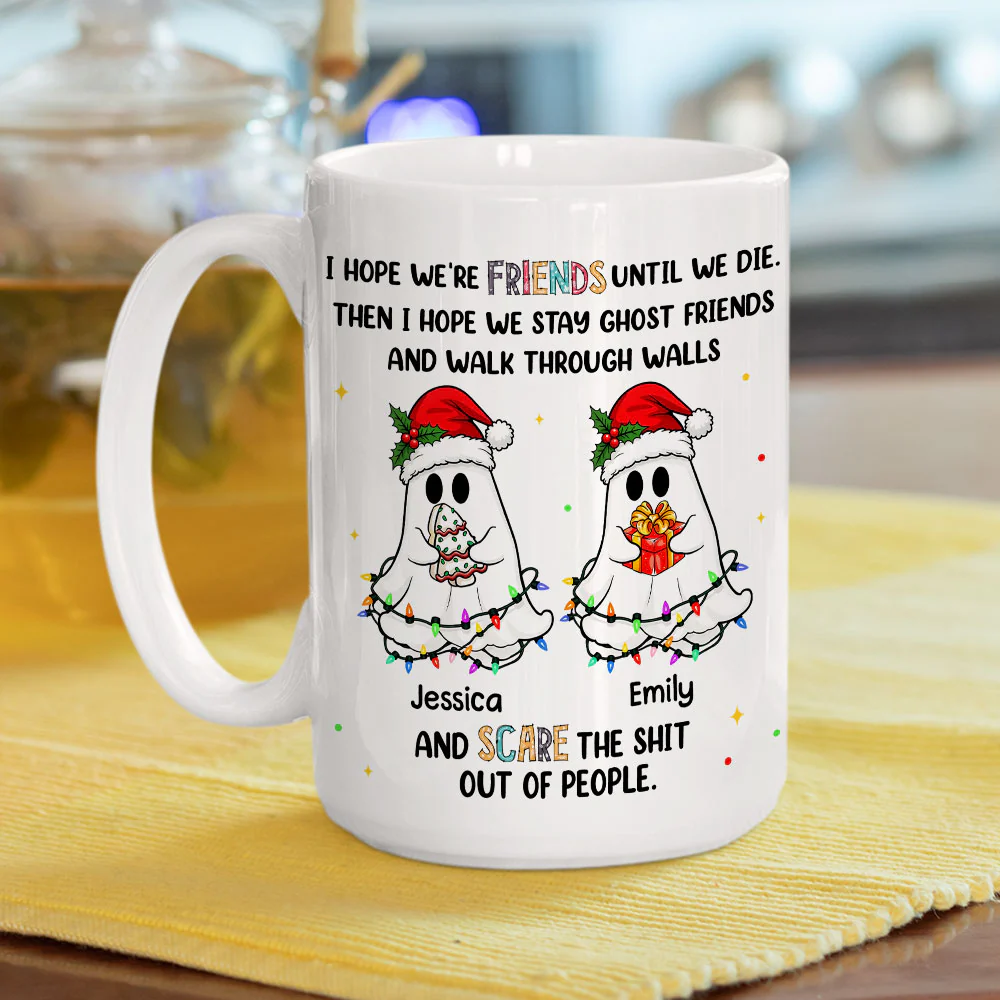 Ghost Gang Forever - Personalized Custom Coffee Mug - Image 5