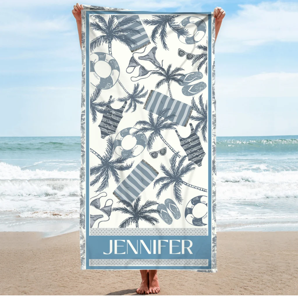 Girls Trip - Personalized Custom Beach Towel - Image 6