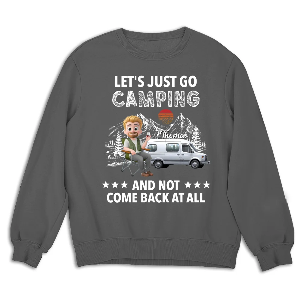 Go Camping And Not Comeback - Personalized Custom Shirt - Image 13