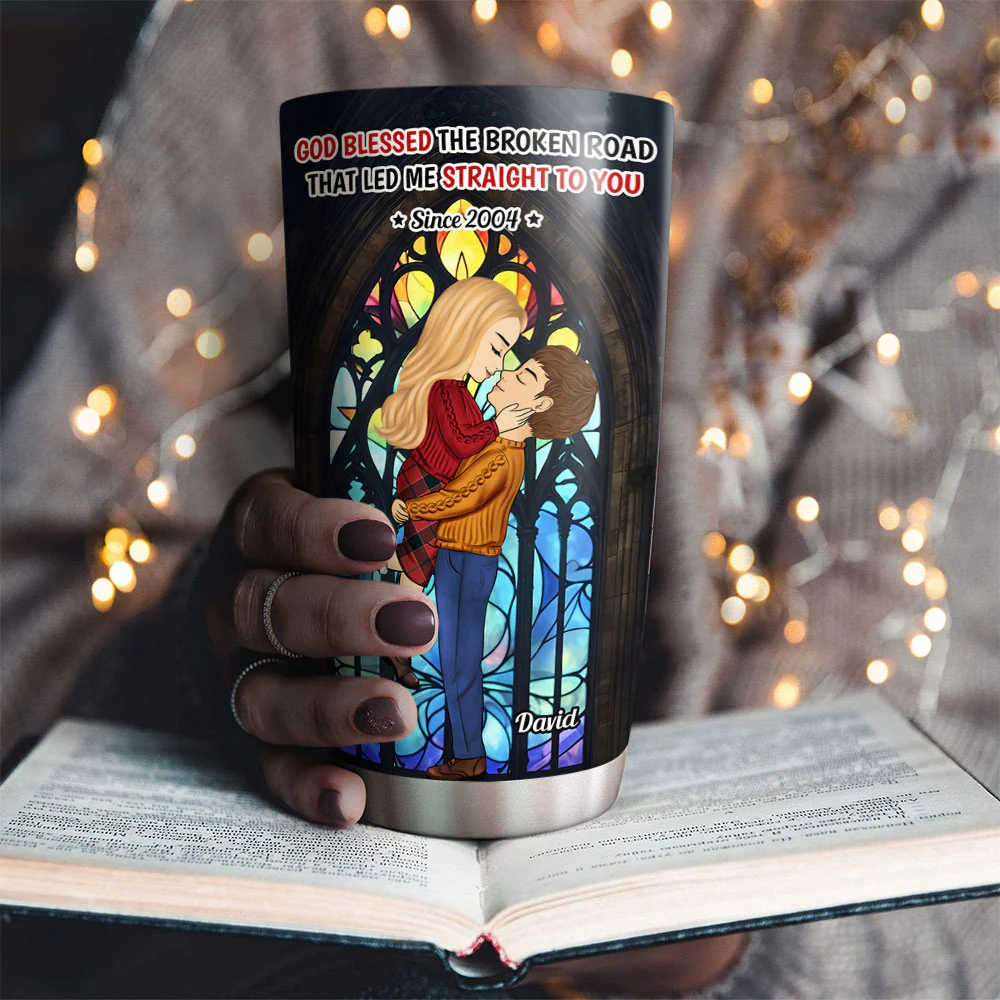 God Blessed - Personalized Custom Tumbler - Image 5