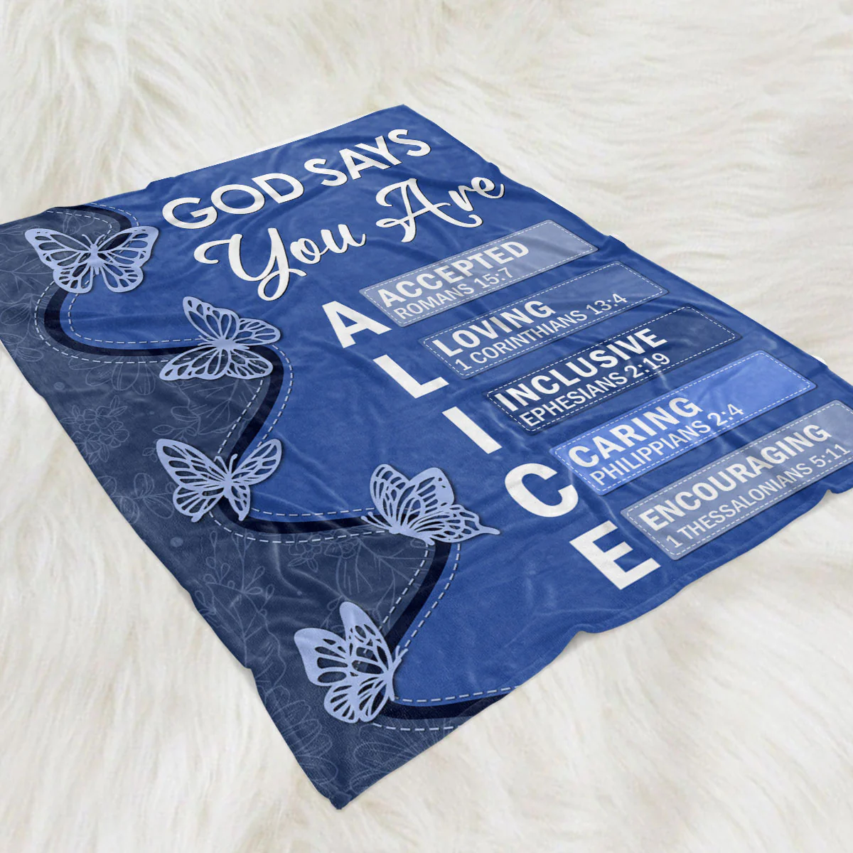 God Calls You - Personalized Custom Fleece Blanket - Image 2