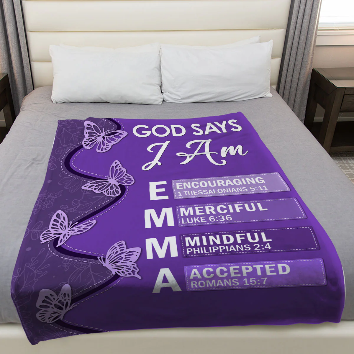 God Calls You - Personalized Custom Fleece Blanket - Image 3
