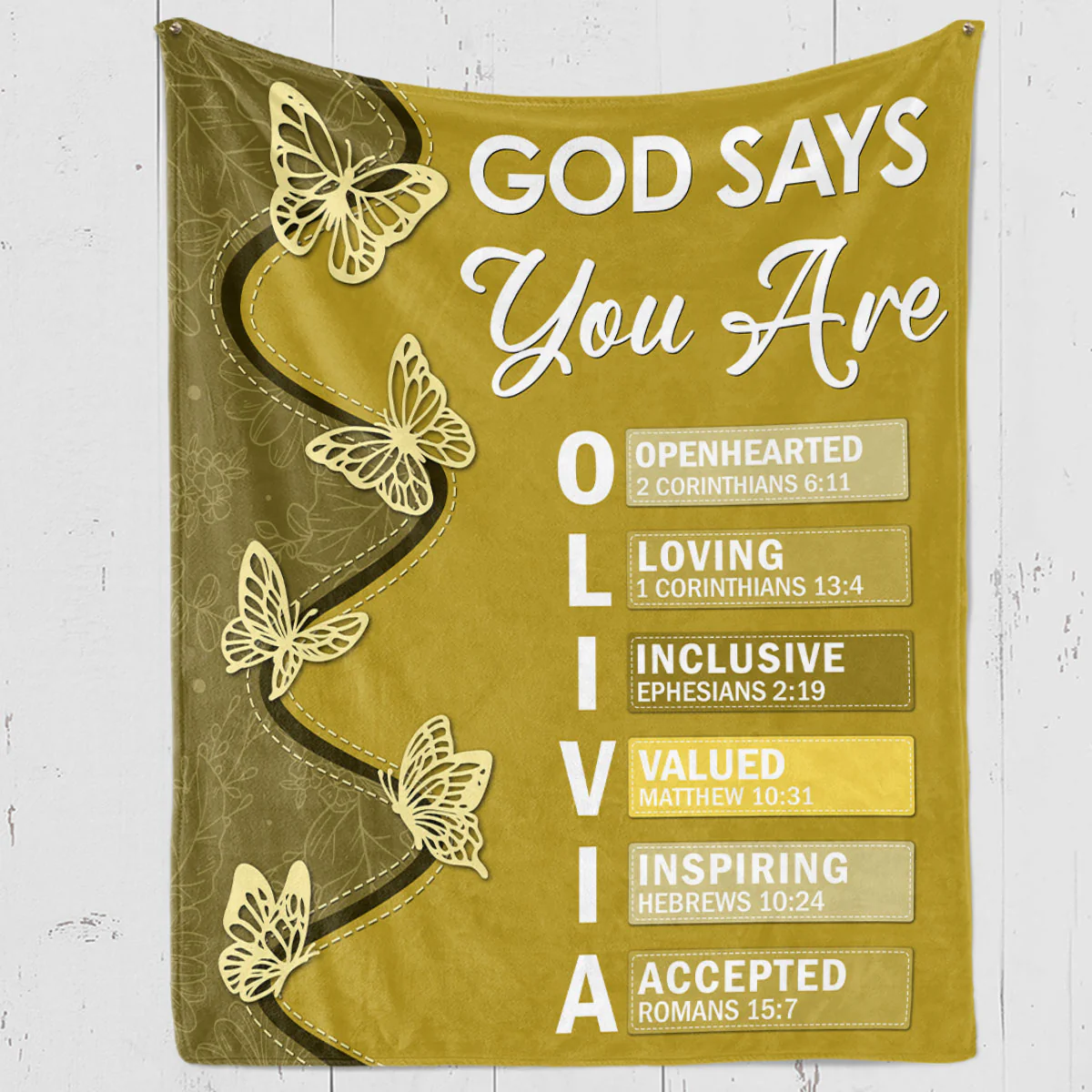 God Calls You - Personalized Custom Fleece Blanket - Image 4