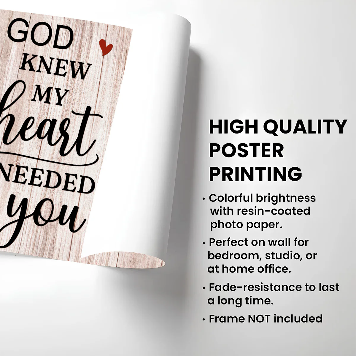 God Knew - Personalized Custom Poster - Image 5