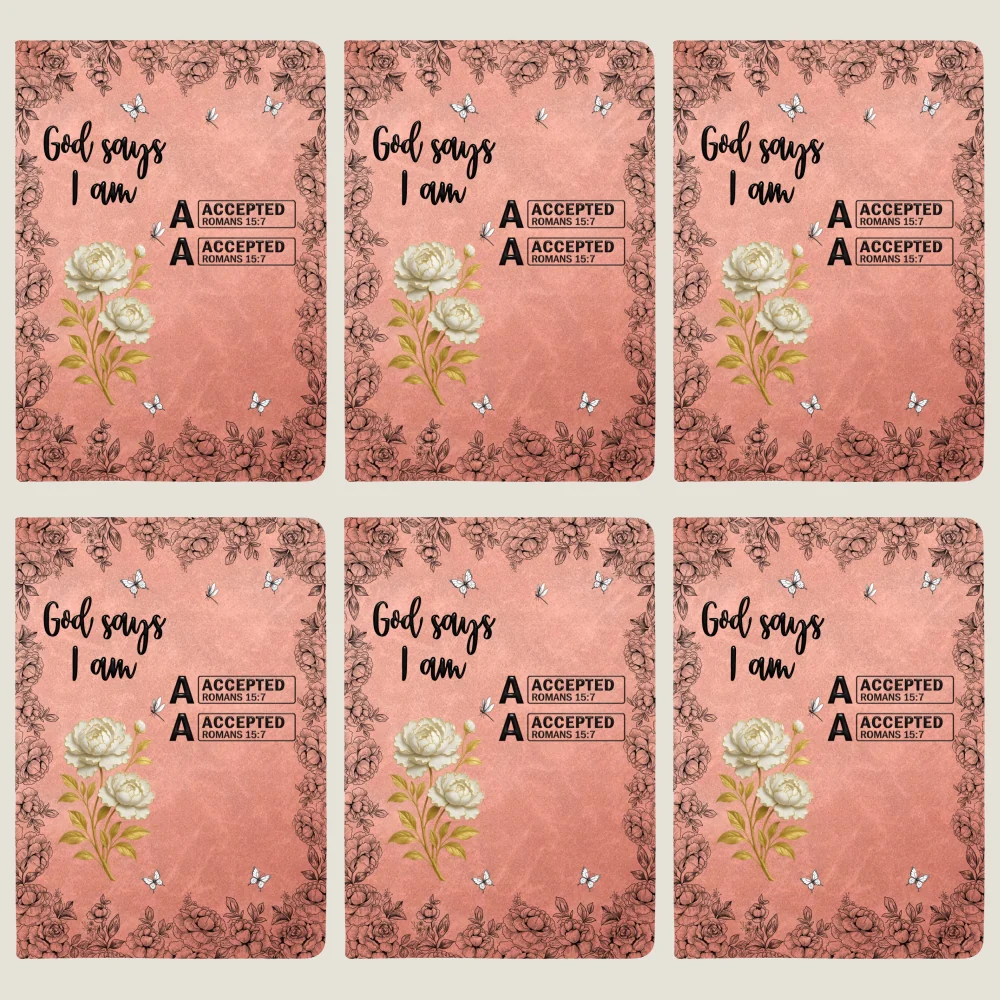 God Says You Are Bible - Personalized Custom Leather Journal - Image 15