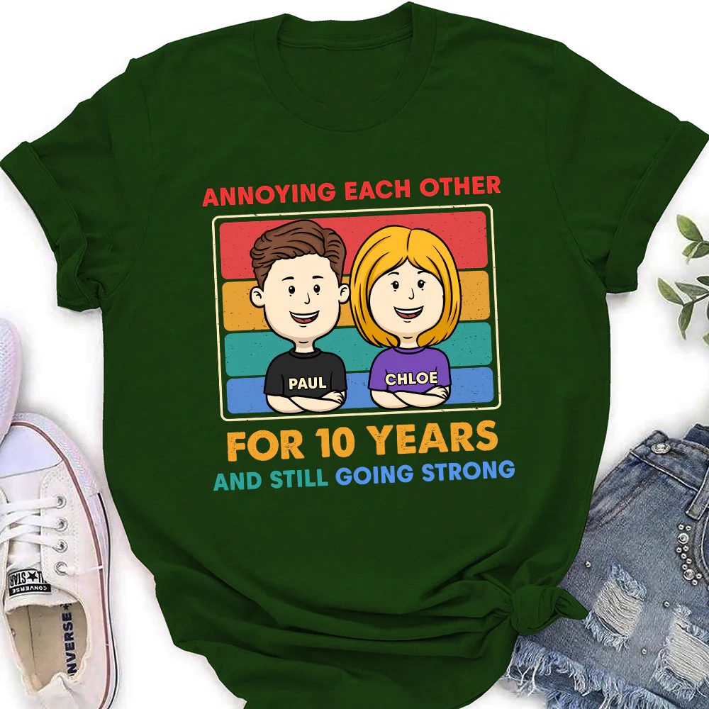 Going Strong - Personalized Custom Women's T-shirt - Image 3