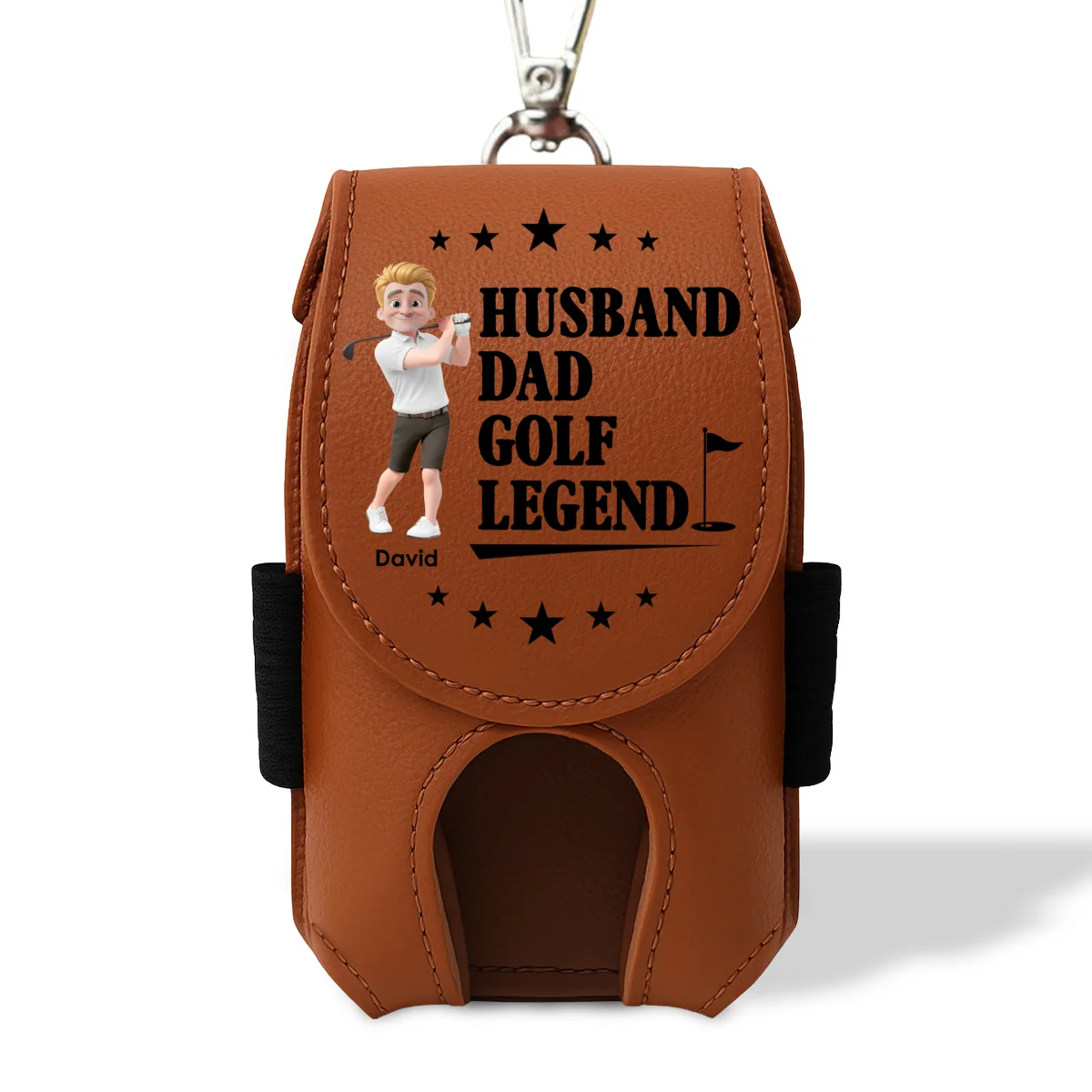 Golf Legend - Personalized Custom Golf Ball Bag - Image 8