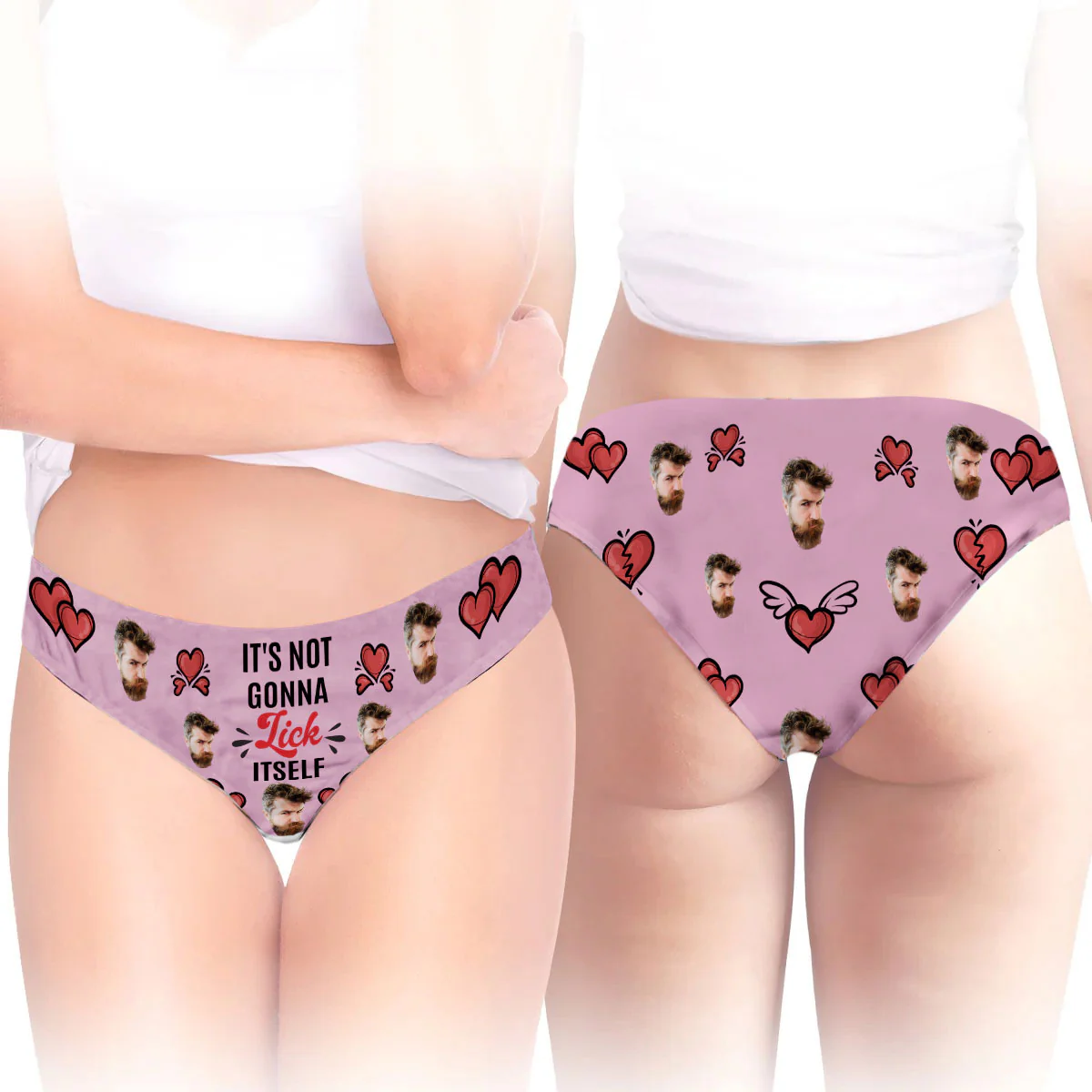 Gonna Lick Itself - Personalized Women Briefs - Image 3