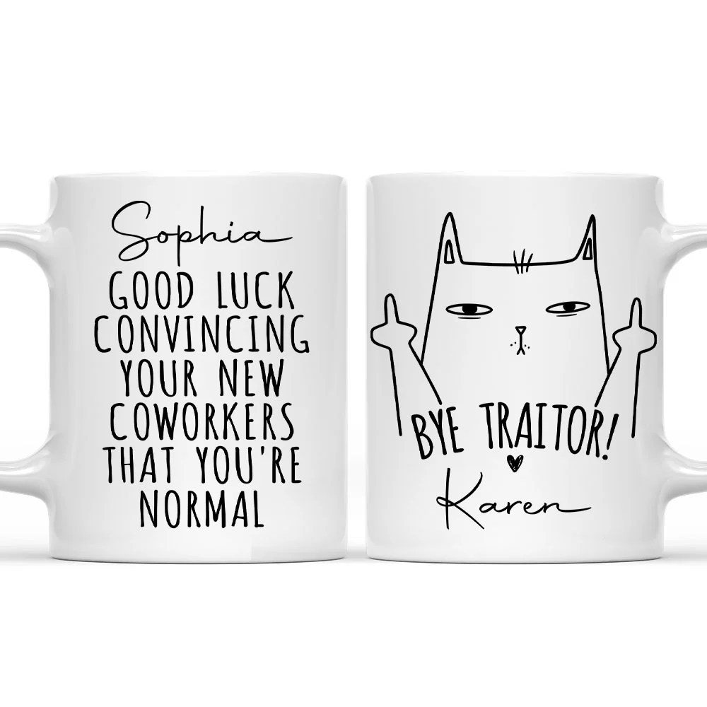 Good Luck - Personalized Custom Coffee Mug