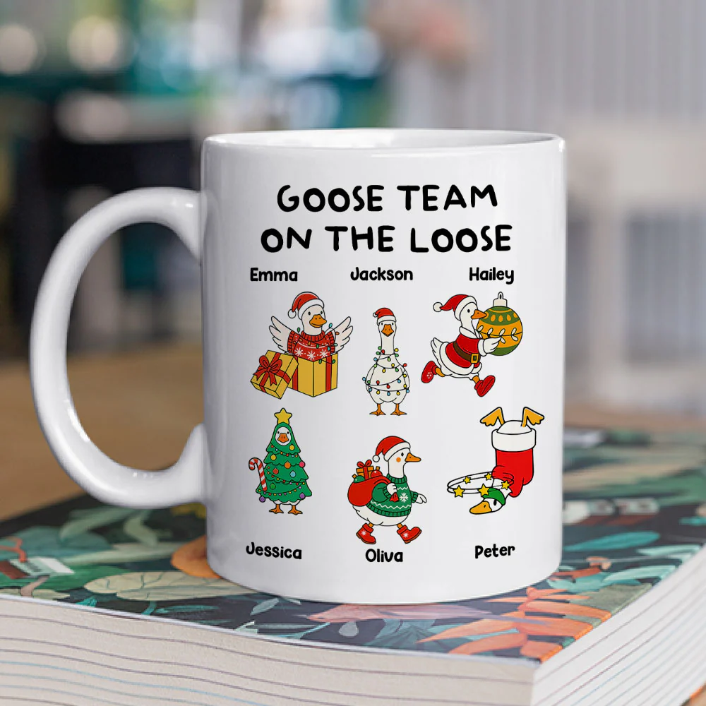 Goose Team - Personalized Custom Coffee Mug - Image 4