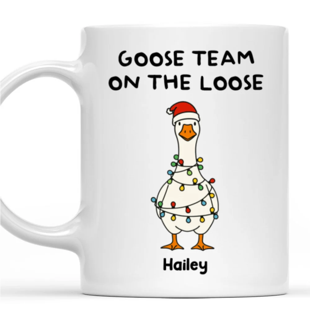 Goose Team - Personalized Custom Coffee Mug - Image 7