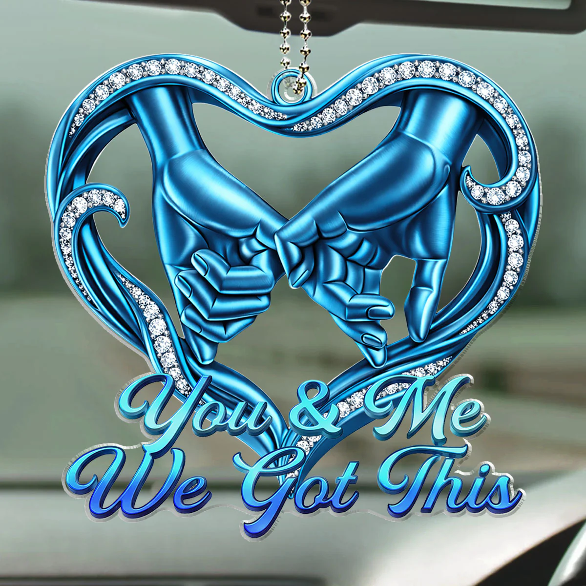 Got It All The Way - Personalized Custom 3D Effect Car Ornament - Image 5