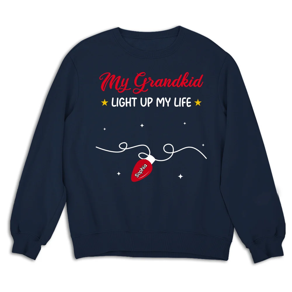 Grandkids Light Up My Life - Personalized Custom Shirt - Image 15