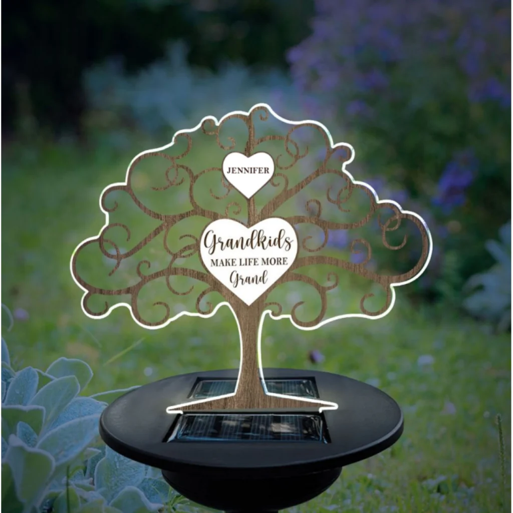 Grandkids Make Life More Grand - Personalized Custom Solar Light - Image 7