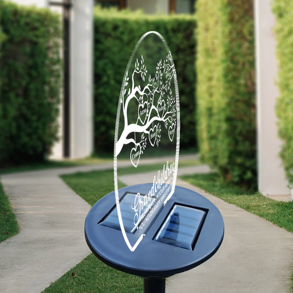 Grandkids Make Life More Grand - Personalized Custom Solar Light - Image 4