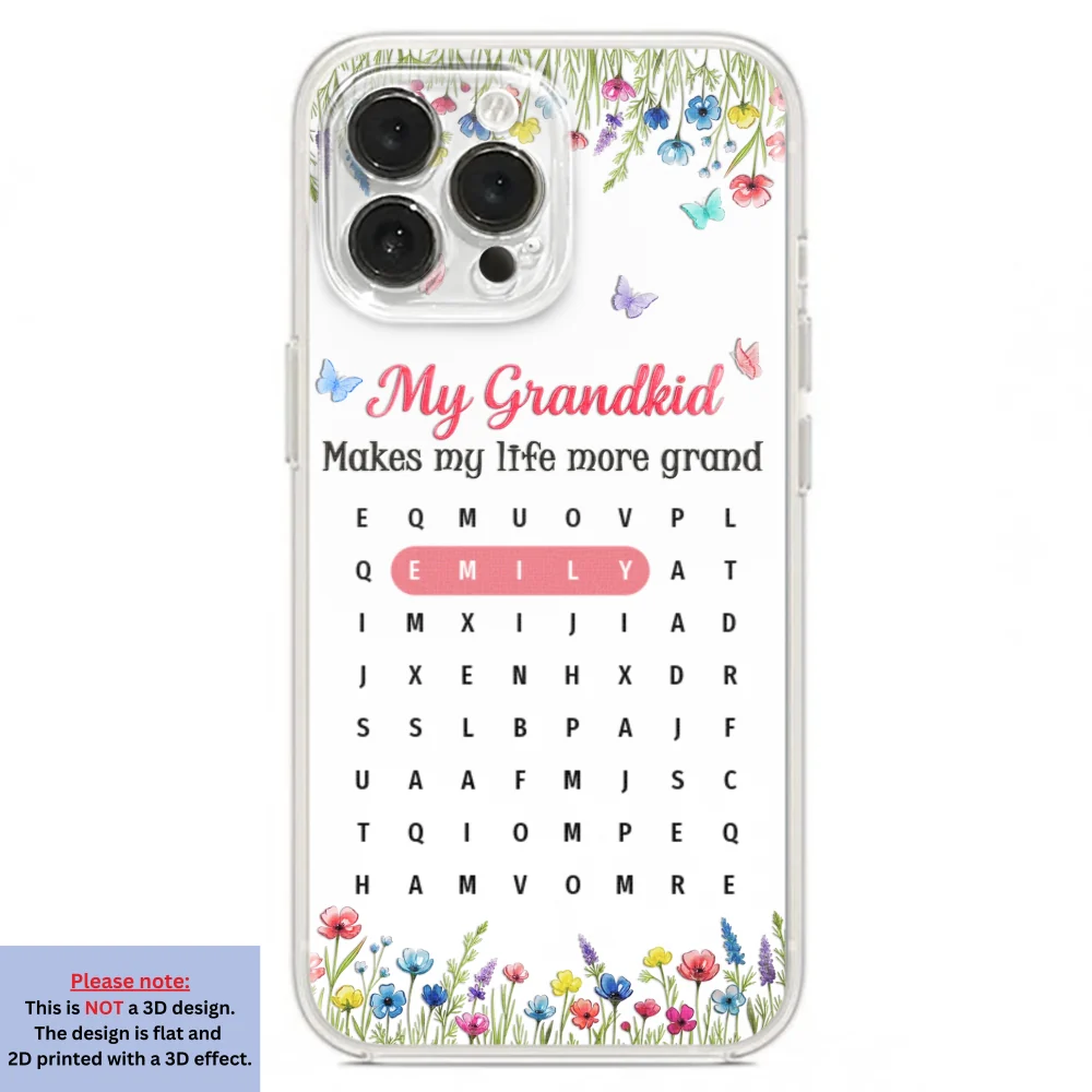 Grandkids Make Life More Grand Puzzle - Personalized Custom 3D Inflated Effect Phone Case - Image 20