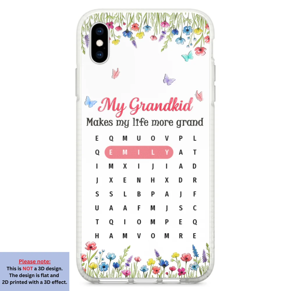 Grandkids Make Life More Grand Puzzle - Personalized Custom 3D Inflated Effect Phone Case - Image 24