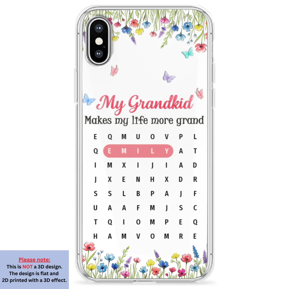 Grandkids Make Life More Grand Puzzle - Personalized Custom 3D Inflated Effect Phone Case - Image 25