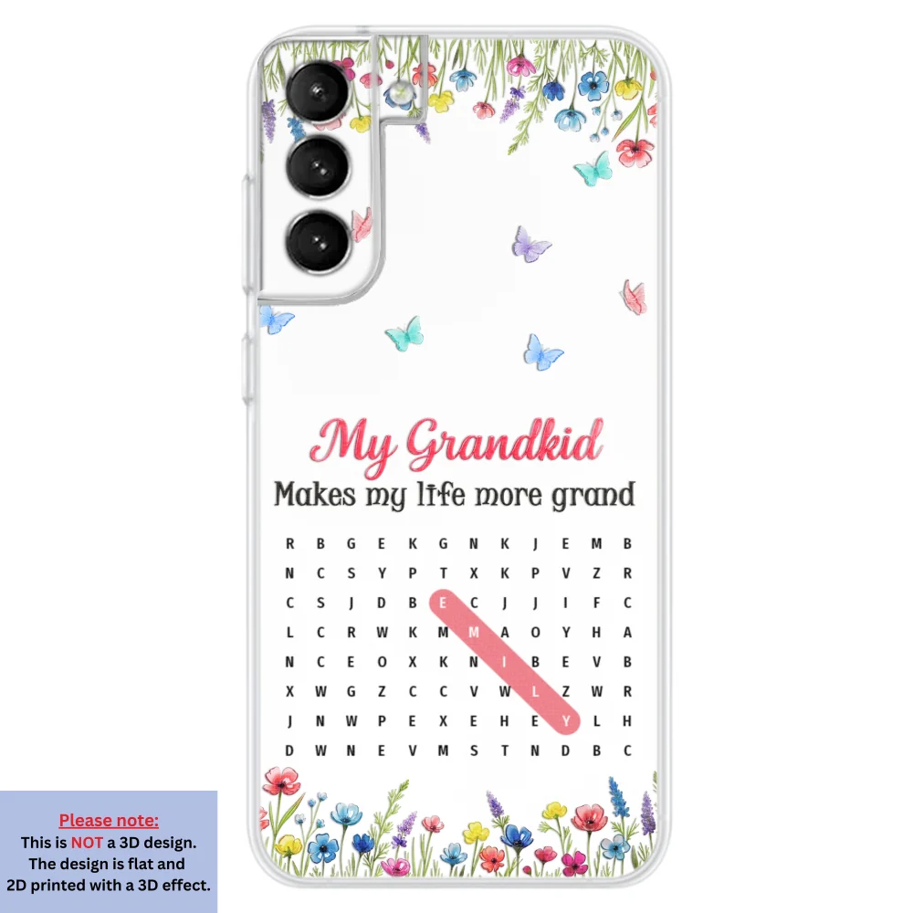 Grandkids Make Life More Grand Puzzle - Personalized Custom 3D Inflated Effect Phone Case - Image 32