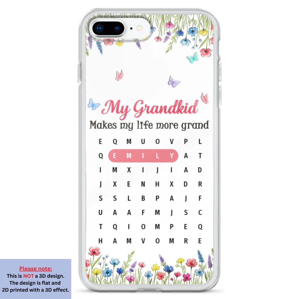 Grandkids Make Life More Grand Puzzle - Personalized Custom 3D Inflated Effect Phone Case - Image 7