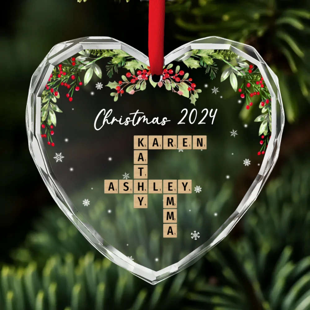 Your Love Melts My Heart - Personalized Custom Glass Ornament - Image 7