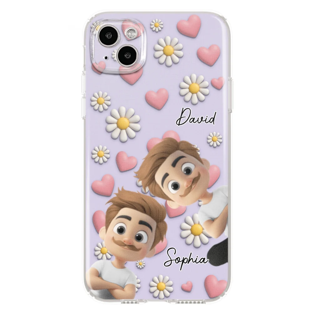 Grandkids Over Everything - Personalized Custom 3D Effect Phone Case - Image 14