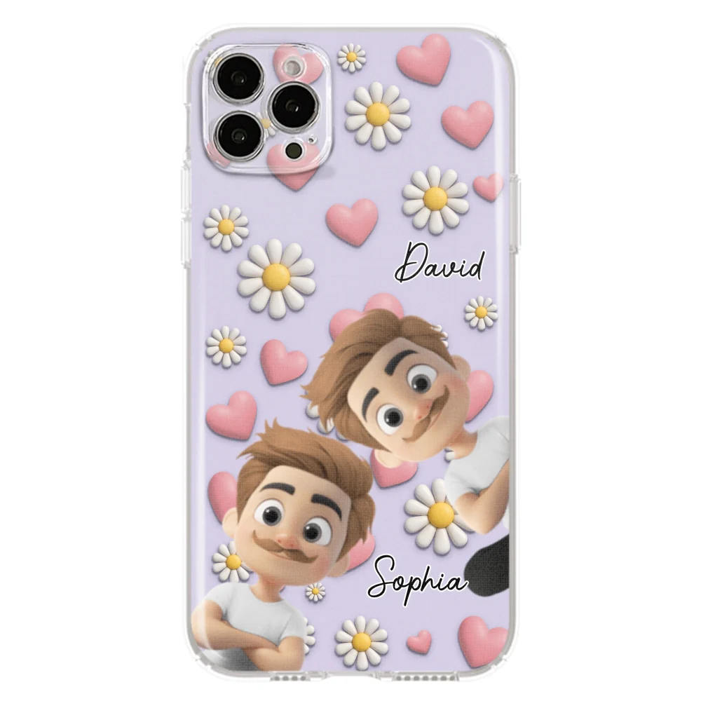 Grandkids Over Everything - Personalized Custom 3D Effect Phone Case - Image 16