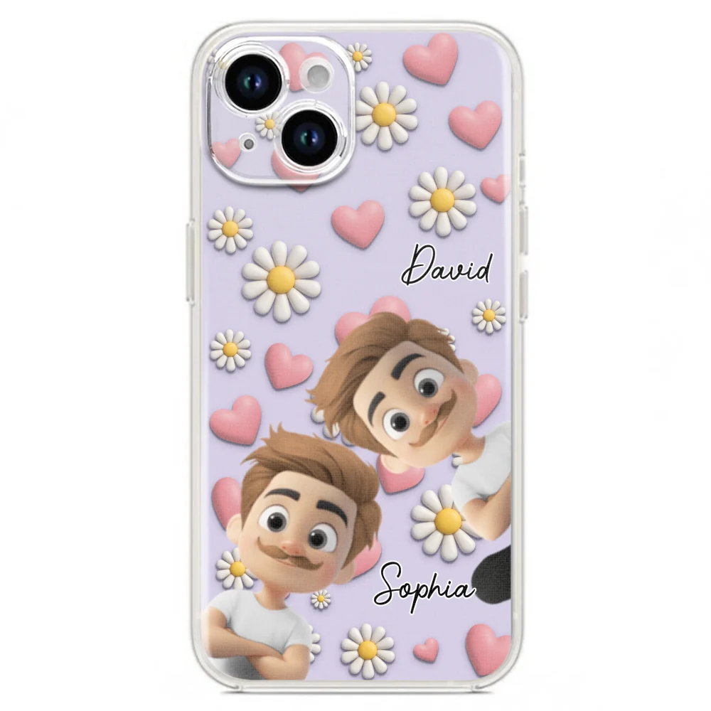 Grandkids Over Everything - Personalized Custom 3D Effect Phone Case - Image 18