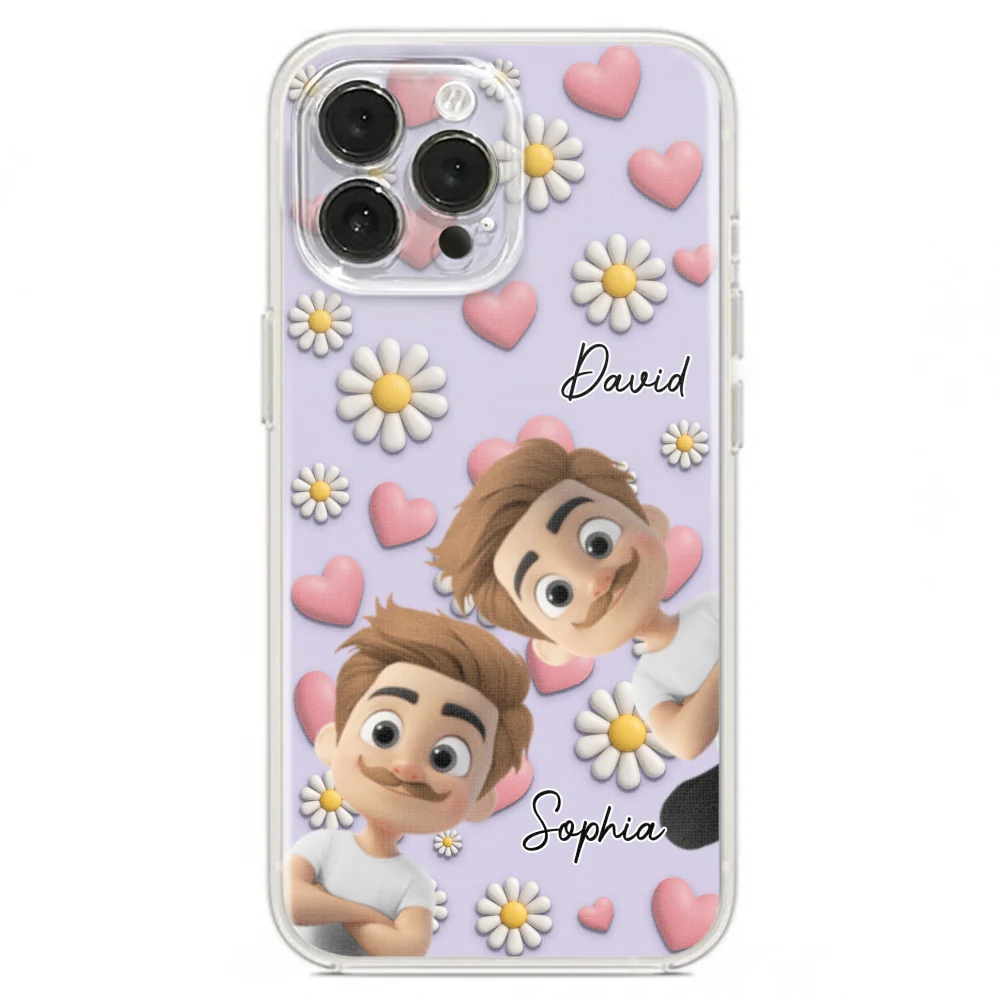 Grandkids Over Everything - Personalized Custom 3D Effect Phone Case - Image 20