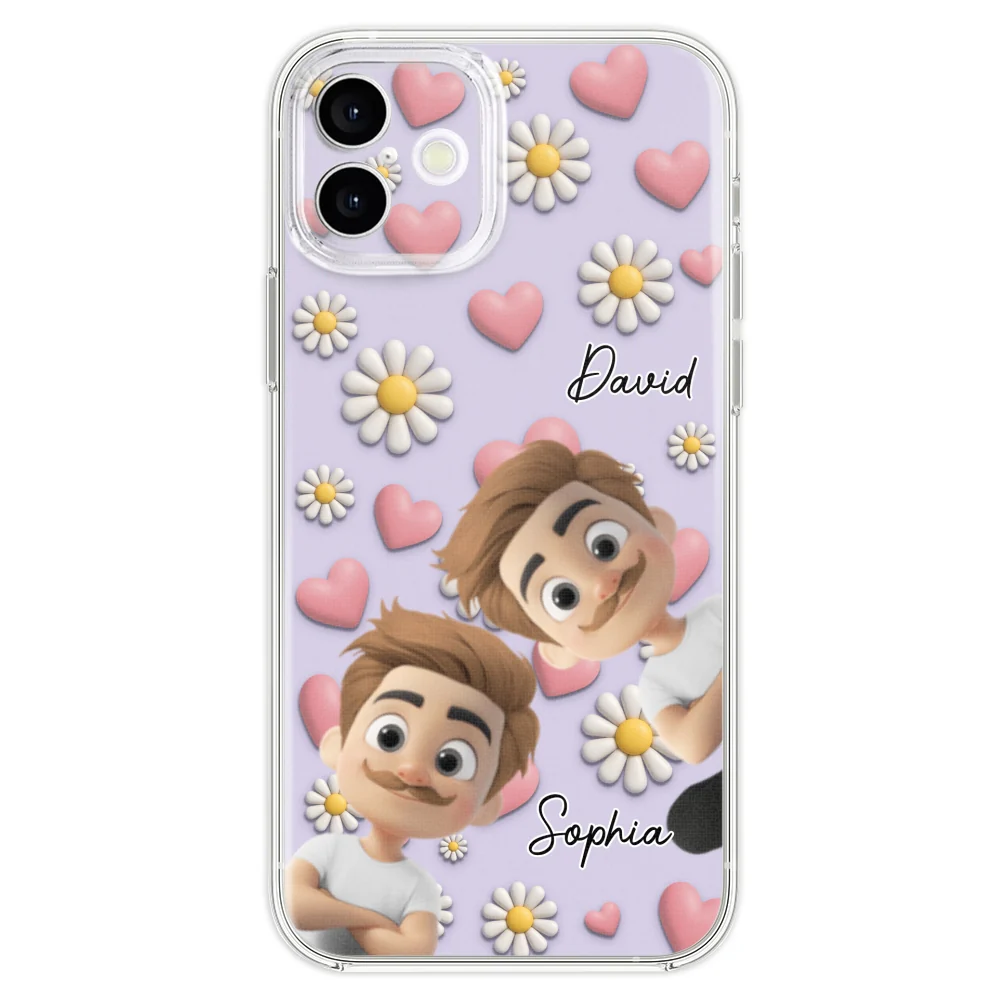 Grandkids Over Everything - Personalized Custom 3D Effect Phone Case - Image 24