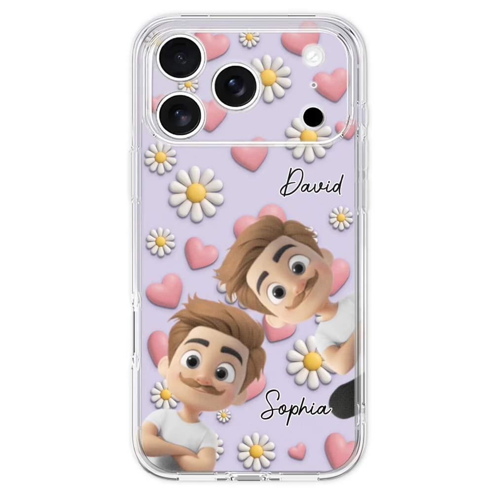 Grandkids Over Everything - Personalized Custom 3D Effect Phone Case - Image 28