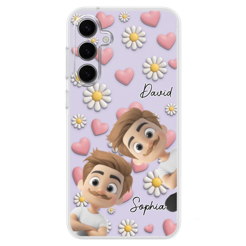Grandkids Over Everything - Personalized Custom 3D Effect Phone Case - Image 34